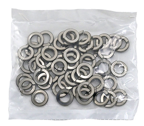 3/8 STAINLESS STEEL SPLIT LOCK WASHER GRADE 304 (18-8) / BAG QUANTITY: 100 PIECES