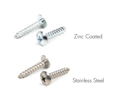 #10 X 1 ZINC PLATED PHILLIPS TRUSS HEAD TAPPING SCREW