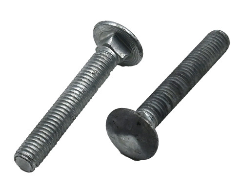 3/8-16 X 1 GALVANIZED CARRIAGE BOLT A307 GRADE A