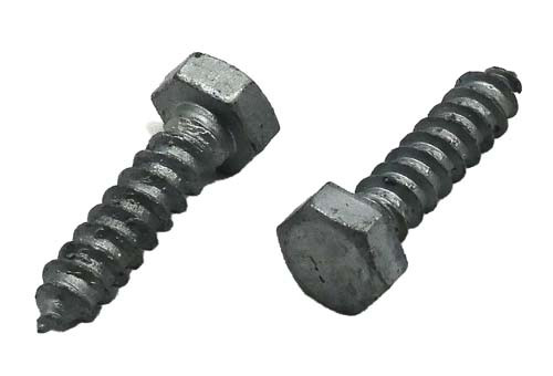 1/4 X 1 GALVANIZED HEX HEAD LAG SCREW