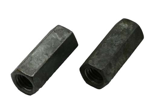 3/8-16 GALVANIZED COUPLING NUT