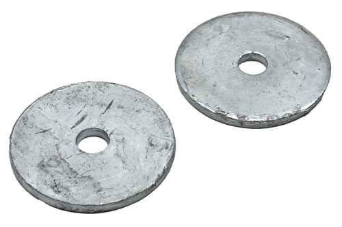 1/2 X 3 OD X 1/4 THICK GALVANIZED DOCK WASHER