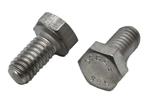 5/16-18 X 1/2 STAINLESS STEEL HEX HEAD BOLT GRADE 304 (18-8)