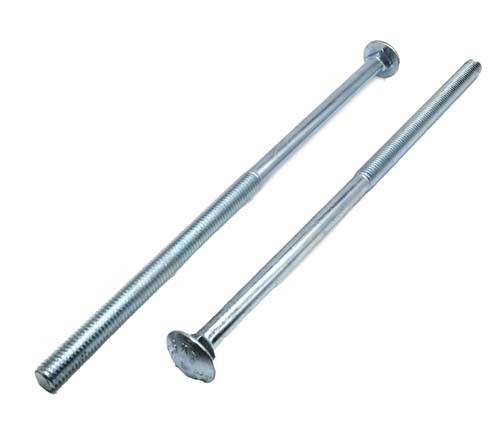 1/2-13 X 12 ZINC PLATED CARRIAGE BOLT (PT) A307 GRADE A