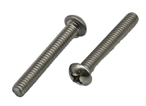 1/4-20 X 3/4 STAINLESS STEEL PHILLIPS ROUND HEAD MACHINE SCREW GRADE 304 (18-8)
