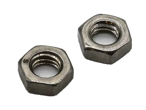 7/16-20 STAINLESS STEEL HEX JAM (THIN) NUT GRADE 304 (18-8)
