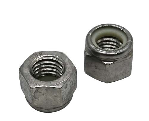 7/8-9 STAINLESS STEEL NYLON LOCK NUT GRADE 304 (18-8)