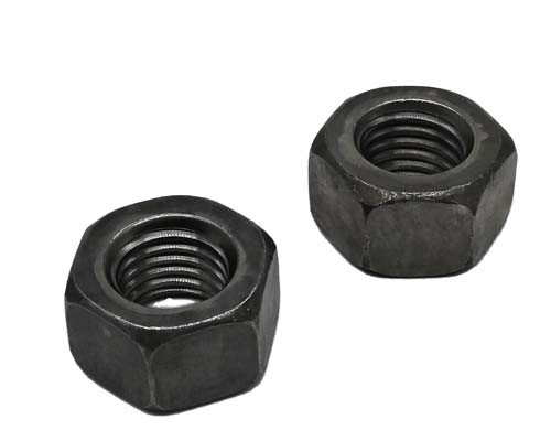 1/2-13 PLAIN FINISH HEAVY HEX NUT A563 GRADE A