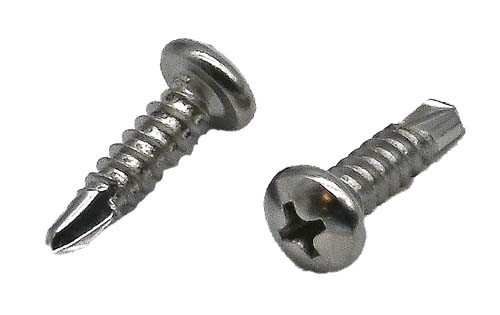 #6 X 1/2 STAINLESS STEEL PHILLIPS PAN HEAD DRILLER SCREW GRADE 410