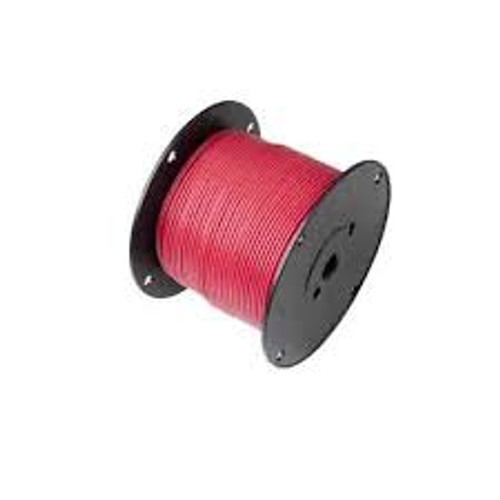 SPOOL WITH 1,000 FEET OF THE 18 GAUGE RED PRIMARY WIRE SPOOL WITH 1,000 FEET OF THE 18 GAUGE RED PRIMARY WIRE