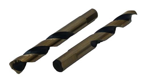 1/2 BLACK & GOLD MECHANICS LENGTH SUPER MAGNUM DRILL BIT WITH 3 FLATS TYPE 175-AG