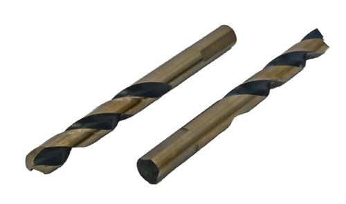 31/64 BLACK & GOLD MECHANICS LENGTH SUPER MAGNUM DRILL BIT WITH 3 FLATS