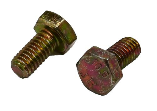 M6-1.00 X 10MM ZINC PLATED HEX HEAD BOLT GRADE 10.9 M6-1.00 X 10MM ZINC PLATED HEX HEAD BOLT GRADE 10.9