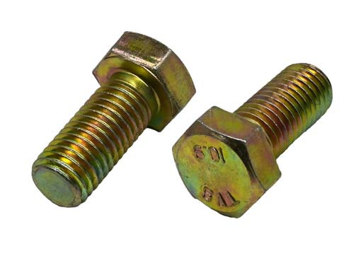 M16-2.00 X 220MM ZINC PLATED HEX HEAD BOLT GRADE 10.9