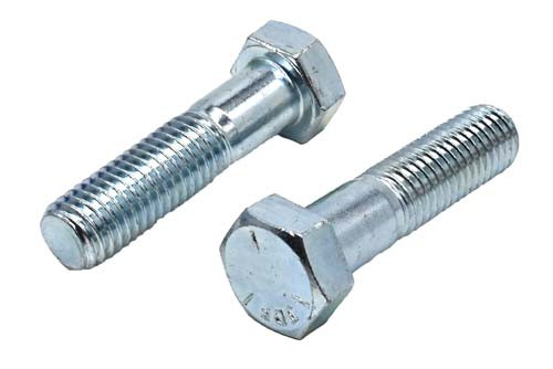 5/8-11 X 2-1/2 ZINC PLATED HEX HEAD BOLT GRADE 5