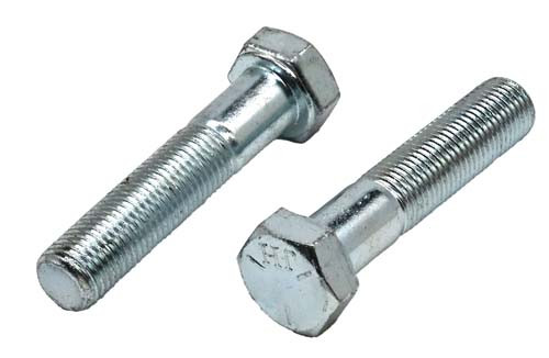 3/8-24 X 1-1/2 ZINC PLATED HEX HEAD BOLT GRADE 5