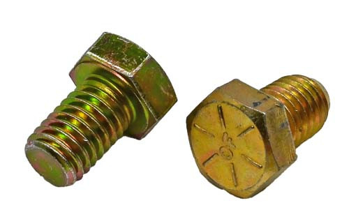 1/2-13 X 3/4 ZINC/YELLOW HEX HEAD BOLT GRADE 8