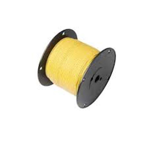 SPOOL WITH 100 FEET OF THE YELLOW 18 GAUGE PRIMARY WIRE