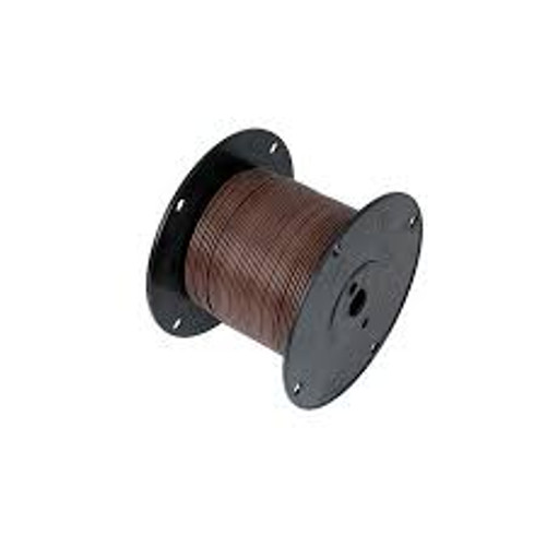 SPOOL WITH 1,000 FEET OF THE BROWN 18 GAUGE PRIMARY WIRE