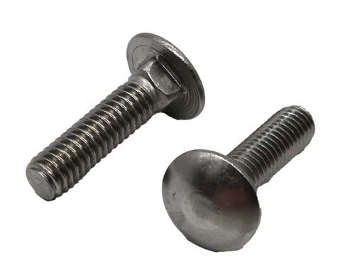 5/16-18 X 1-1/2 STAINLESS STEEL CARRIAGE BOLT GRADE 304 (18-8)