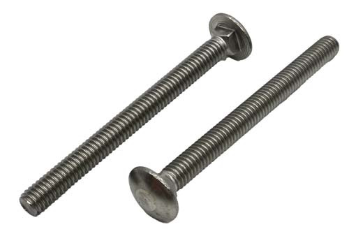 5/16-18 X 6 STAINLESS STEEL CARRIAGE BOLT GRADE 304 (18-8)