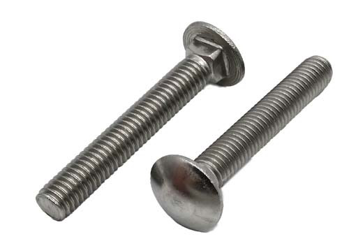 3/8-16 X 3-1/2 STAINLESS STEEL CARRIAGE BOLT GRADE 304 (18-8)