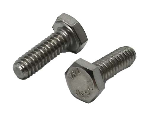のんページ 1/4-20 X 3/4 STAINLESS STEEL HEX HEAD BOLT GRADE 304 (18-8