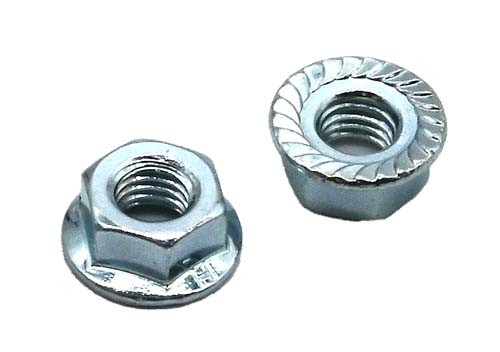 M4-0.70 STAINLESS STEEL SERRATED FLANGE NUT GRADE A2