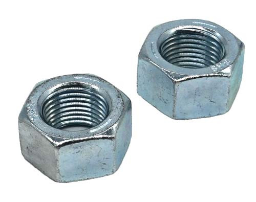 5/8-18 ZINC PLATED FINISHED STANDARD HEX NUT GRADE 5