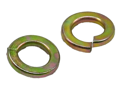 5/16 ZINC/YELLOW SPLIT LOCK WASHER GRADE 8