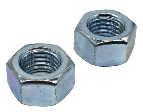 7/8-9 ZINC PLATED FINISHED STANDARD HEX NUT GRADE 5