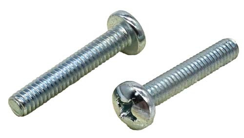 #10-32 X 1 ZINC PLATED PHILLIPS PAN HEAD MACHINE SCREW