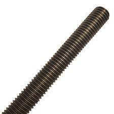 1-8 X 9-1/2 ZINC PLATED FULL THREAD STUD A/SA193 GRADE B7