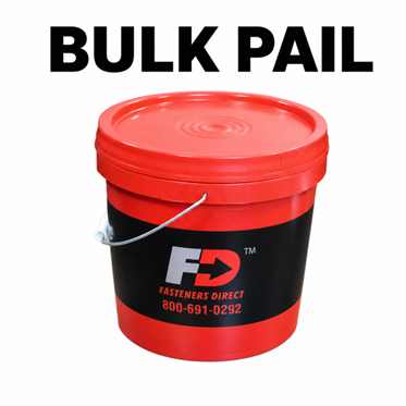 3/4-10 X 2-1/4 ZINC PLATED COUPLING NUT A563 GRADE A / RED FD PAIL QUANTITY: 125 PIECES