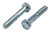 5/16-18 X 3-3/4 ZINC PLATED HEX HEAD BOLT (PT) A307 GRADE A