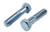 5/8-11 X 2-3/4 ZINC PLATED HEX HEAD BOLT (PT) A307 GRADE A