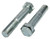 7/8-9 X 5 ZINC PLATED HEX HEAD BOLT (PT) A307 GRADE A