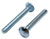 3/8-16 X 3 ZINC PLATED CARRIAGE BOLT (FT) A307 GRADE A