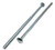 3/8-16 X 10 ZINC PLATED CARRIAGE BOLT (PT) A307 GRADE A