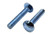 1/2-13 X 3 ZINC PLATED CARRIAGE BOLT (FT) A307 GRADE A