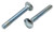 1/4-20 X 2 ZINC PLATED CARRIAGE BOLT (FT) GRADE 5