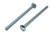 1/4-20 X 5 ZINC PLATED CARRIAGE BOLT (FT) GRADE 5