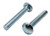 1/2-13 X 3-3/4 ZINC PLATED CARRIAGE BOLT (FT) GRADE 5