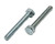 M4-.70 X 25MM ZINC PLATED HEX HEAD BOLT GRADE 8.8
