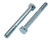 M8-1.25 X 80MM ZINC PLATED HEX HEAD BOLT GRADE 8.8
