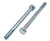 M10-1.50 X 16MM ZINC PLATED HEX HEAD BOLT GRADE 8.8