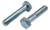 M10-1.25 X 50MM ZINC PLATED HEX HEAD BOLT GRADE 8.8