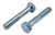 M10-1.25 X 60MM ZINC PLATED HEX HEAD BOLT GRADE 8.8