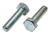 M12-1.50 X 25MM ZINC PLATED HEX HEAD BOLT GRADE 8.8