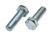 M12-1.25 X 75MM ZINC PLATED HEX HEAD BOLT GRADE 8.8
